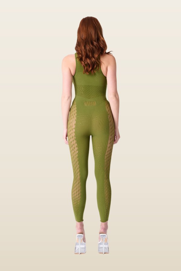 Rhinestoned Janice Jumpsuit — carry 4