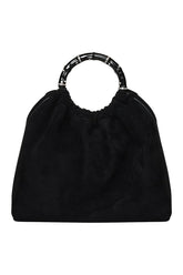 Sienna In Black Suede — packshot