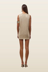 Sleeveless Knit Mini Dress — carry 4