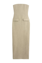 Strapless pocket dress — packshot