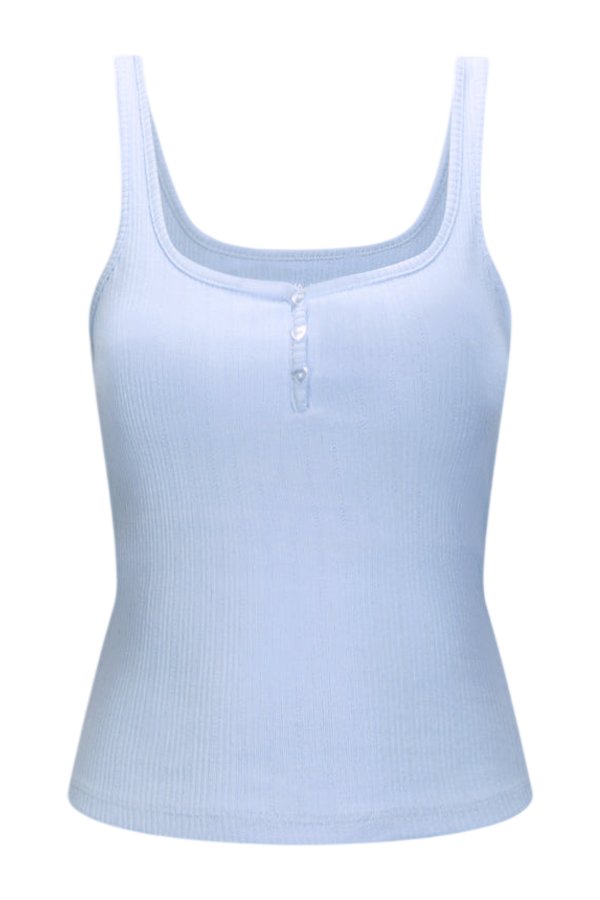 Sweetheart Henley Pyjama Vest — packshot