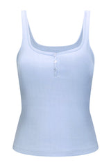 Sweetheart Henley Pyjama Vest — packshot