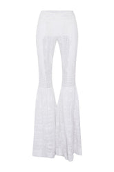 Tevla Cotton Victorian Bell Bottom Pant — packshot