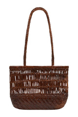 Textured Petit Bagu - Chestnut — packshot