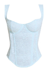 The Cinched Lace Corset Maxi Set — packshot