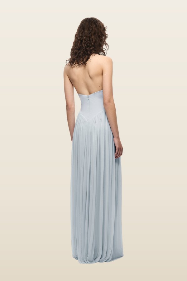The Ophelia Jersey Dress — model back