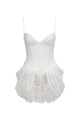 Vecna White Lace - Mini Dress — packshot