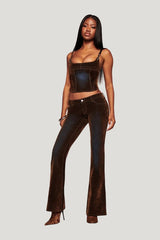 Vivaine Denim Corset Top — carry 2