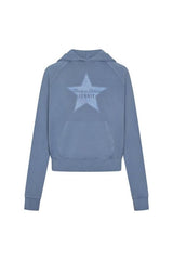 x JENNIE Jane Cropped Terry Hoodie — packshot