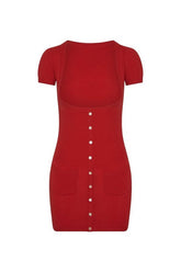 x JENNIE Sofia Knit Mini Dress — packshot