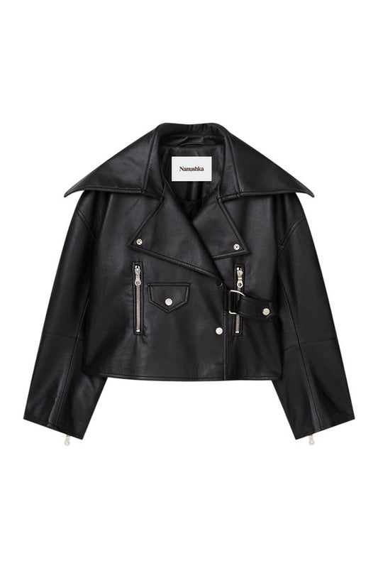 Ado - Regenerated leather jacket — packshot