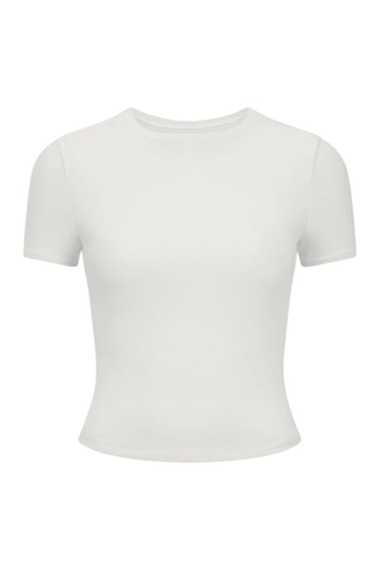 365 Sculpting Lounge T-Shirt - Coconut Milk — packshot