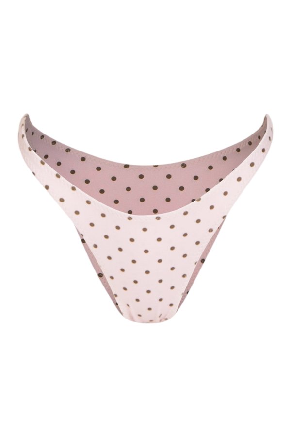 90s Bottom (Pink Brown Polka Dot) — packshot