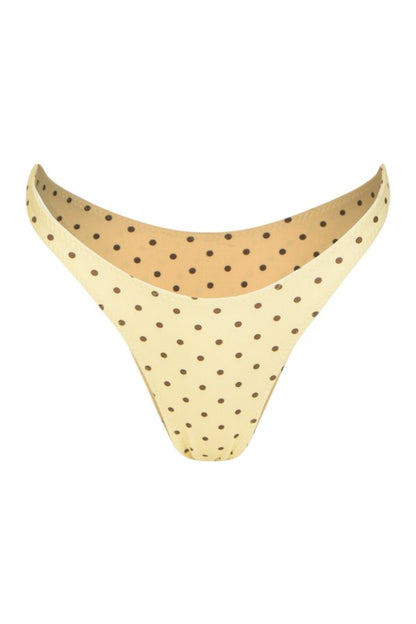 90s Bottom (Yellow Brown Polka Dot) — packshot