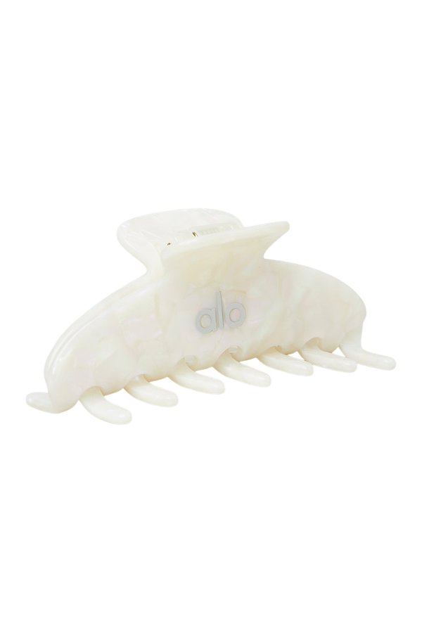 90's Claw Clip - White Pearl — packshot