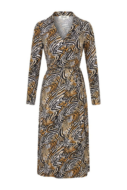 Abigail Midi Wrap Dress — packshot
