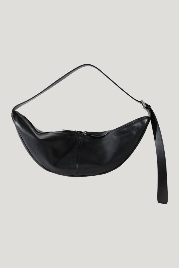 Adjustable Slim Crescent Bag — model front