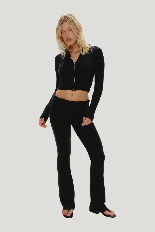Aimee Zip Up Hoodie — model front