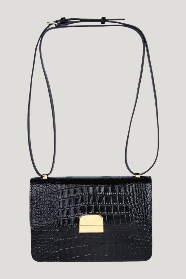 Alex In Black Croc-Effect — extra