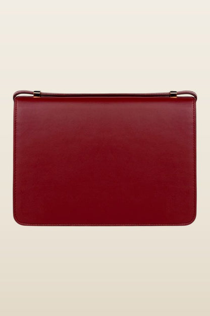Alex In Burgundy Napa — model back