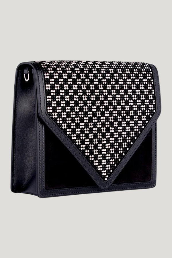 Alexa In Checked Crystal — model front