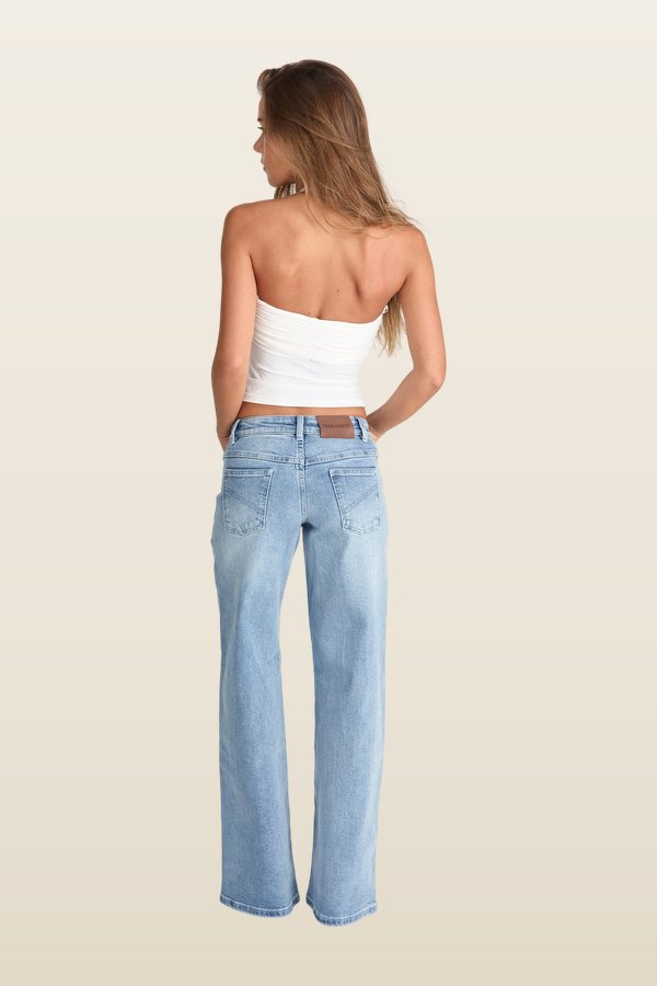 Aliyah Jean Denim — model back