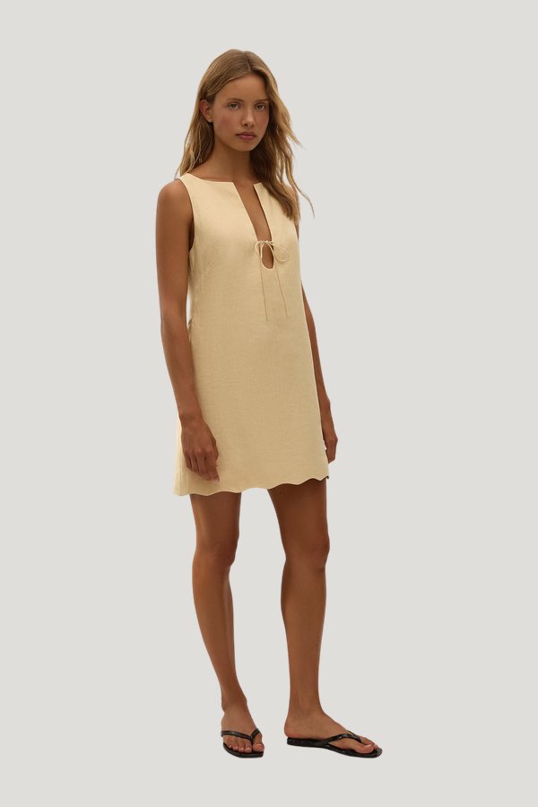 Alondra Mini Dress Daffodil — carry 3