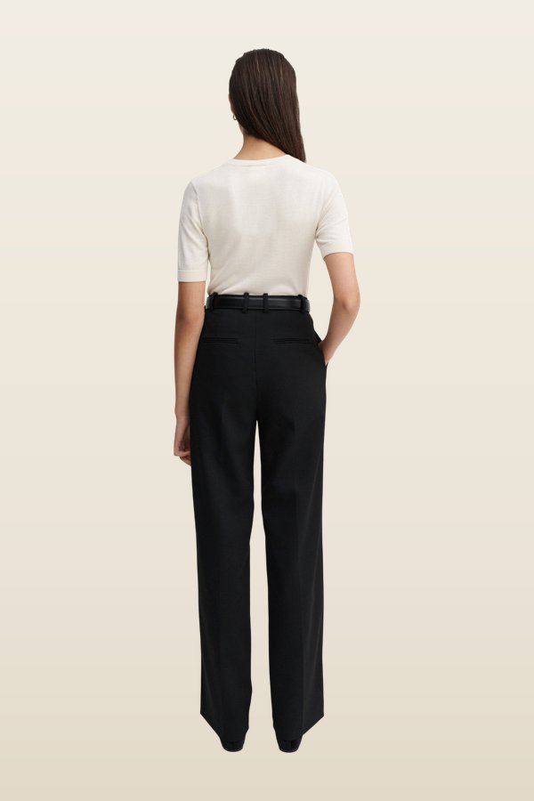 Amel Tailored Trousers, — model back