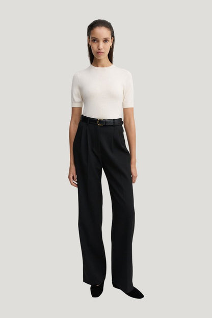Amel Tailored Trousers, — model front
