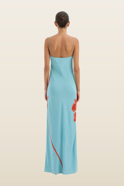 Amelie Slip Dress — model back