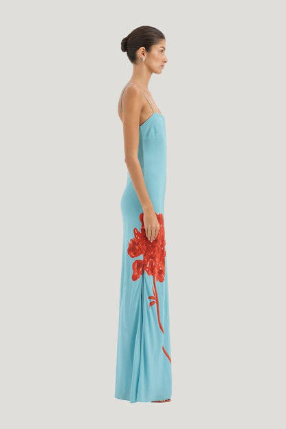 Amelie Slip Dress — model side