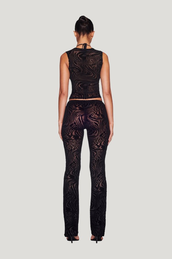 Amina Pant - Black Burnout — extra