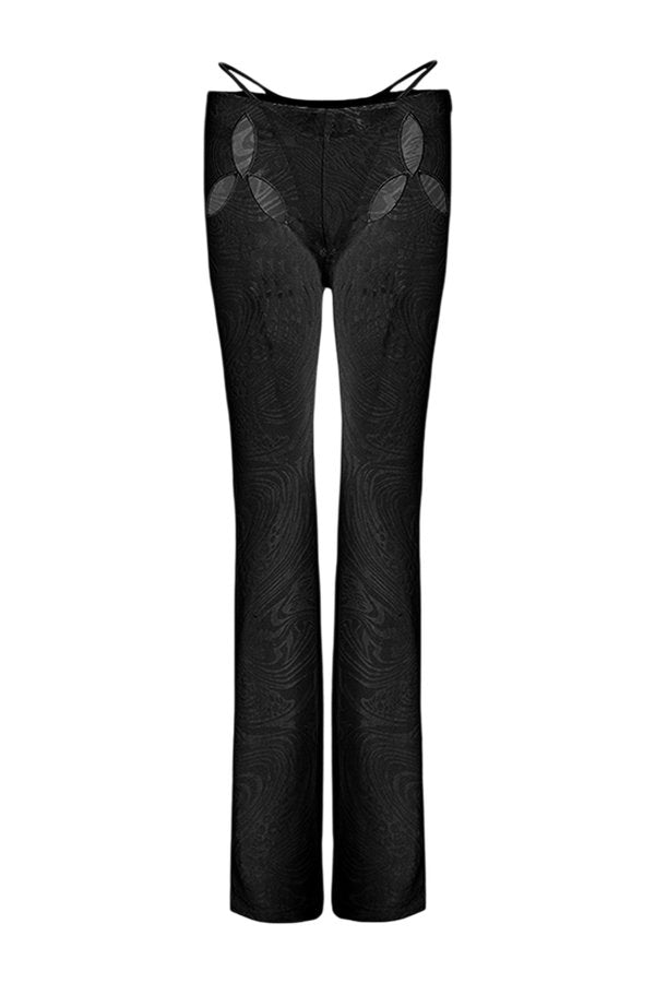 Amina Pant - Black Burnout — packshot