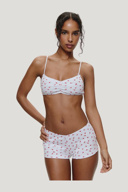 Amora Booty Shorts - Sunday Love — model front