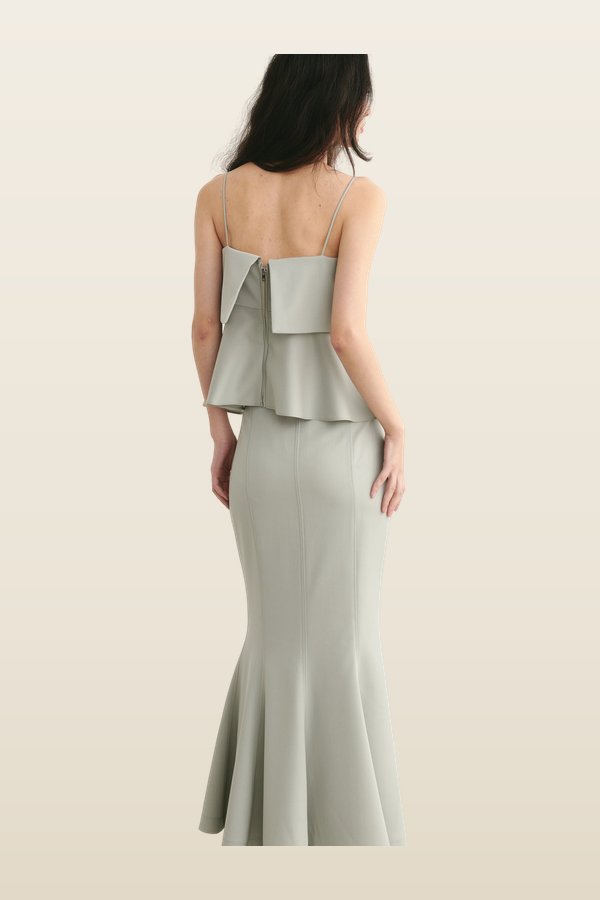Anne Midi Skirt — model back
