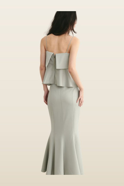 Anne Midi Skirt — model back