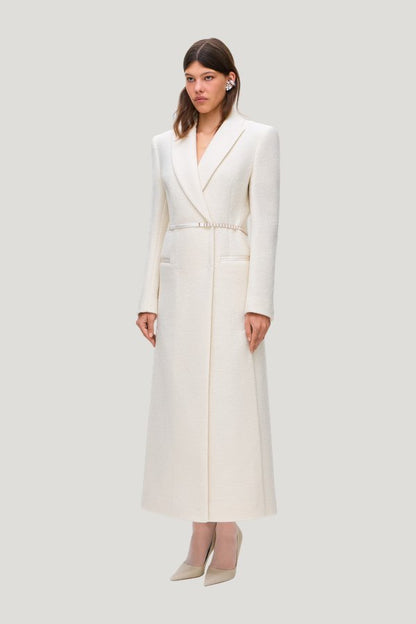 Anneliese coat — model side