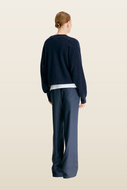 ANZOR LDS V neck cashmere sweater — carry 4