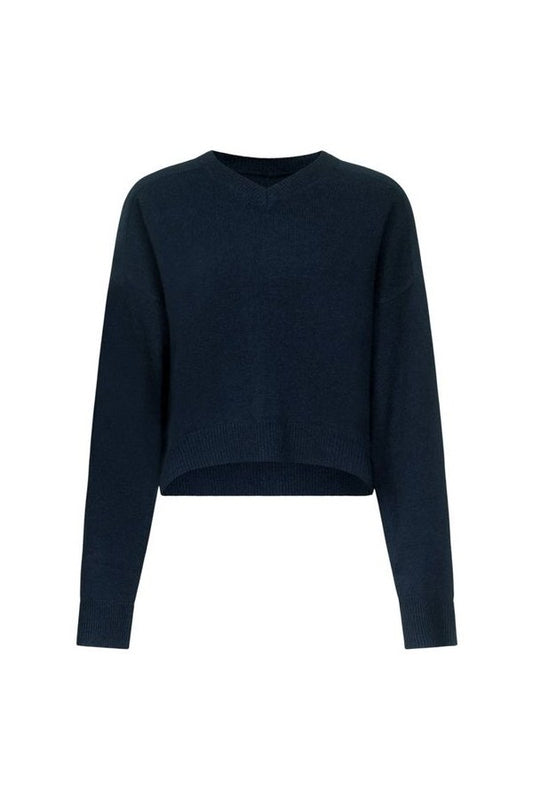 ANZOR LDS V neck cashmere sweater — packshot