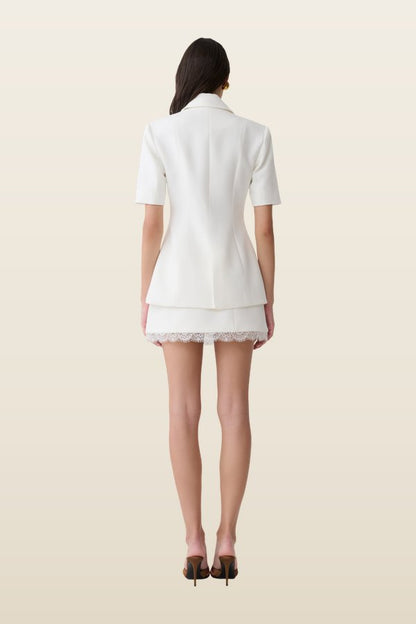 Ariella Button Up Short Sleeves Top — carry 4