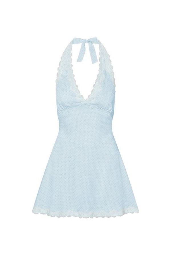 Audrey Satin Mini Dress — packshot