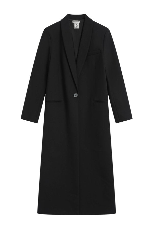 Augustin Deep Neck Coat — packshot