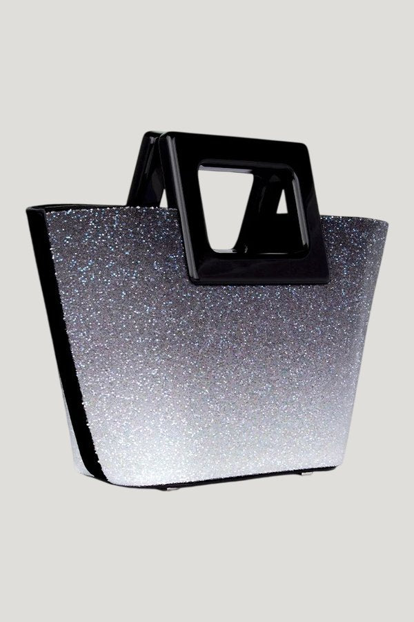 Baby Riviera In Black Ombre Crystal — model front