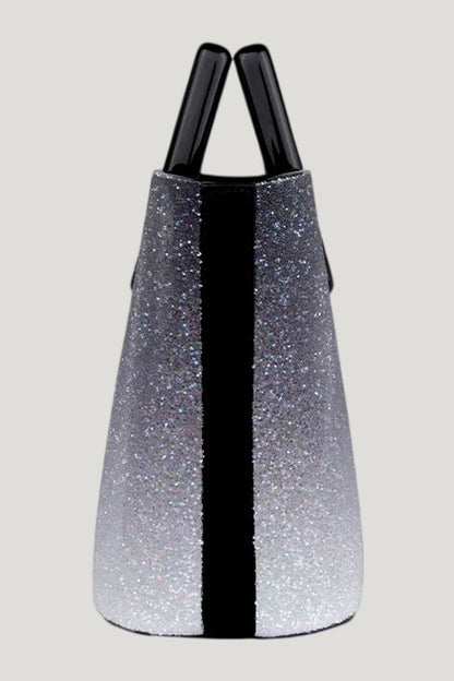 Baby Riviera In Black Ombre Crystal — model side