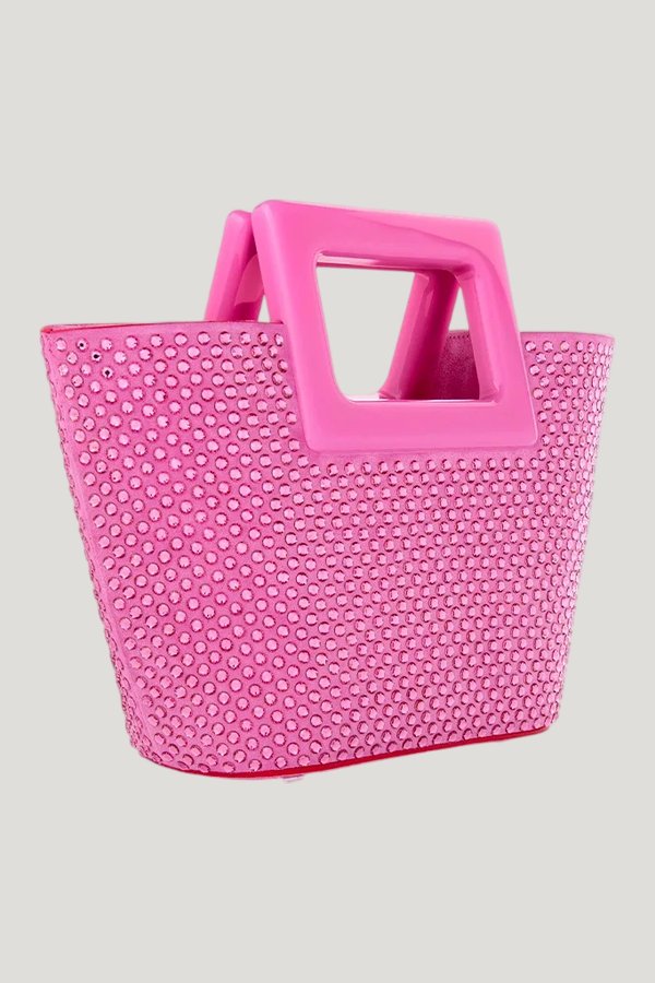 Baby Riviera In Pink Crystal — model front
