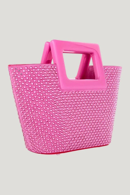 Baby Riviera In Pink Crystal — model front