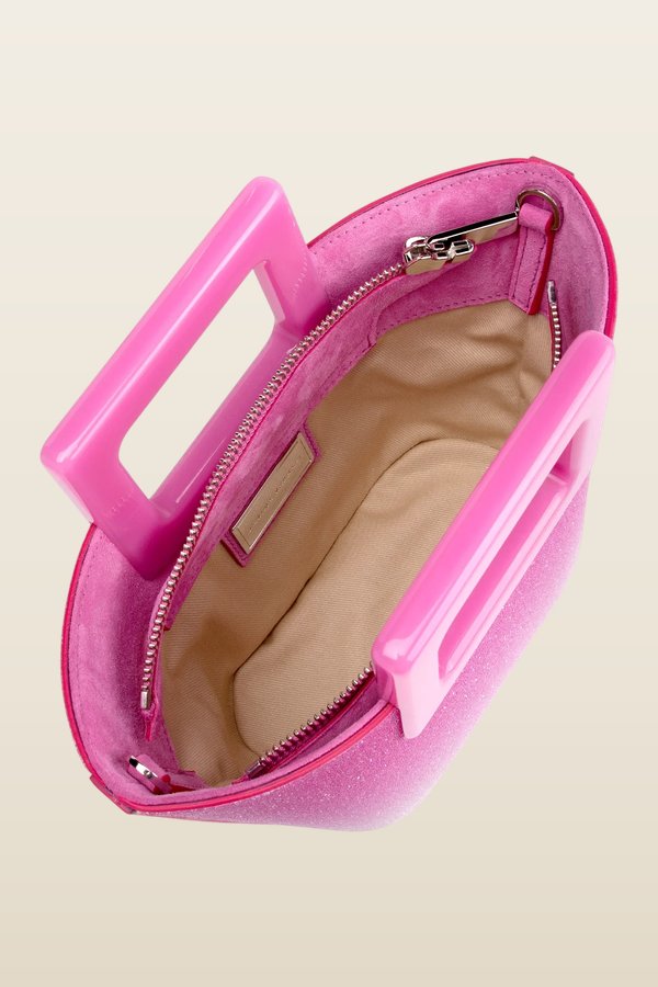 Baby Riviera In Pink Ombre Crystal — model back