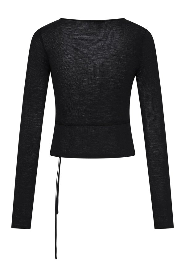 Baby Wool Wrap Top — packshot