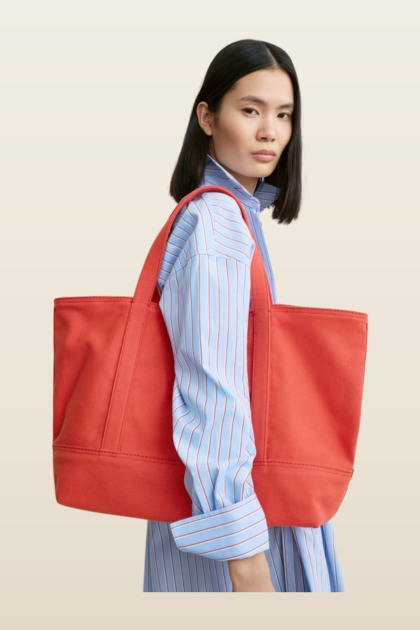 Beach tote — model back