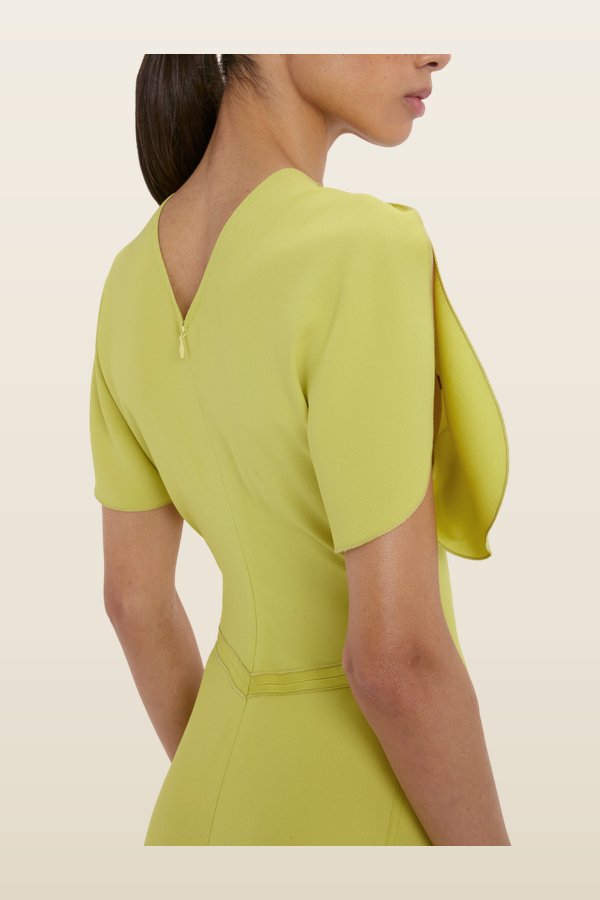 Bela Midi Dress — model back